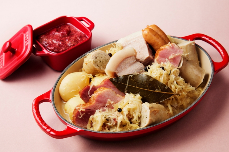 【1/31～3/13】シュークルート(ストロベリーマスタードを添えて)