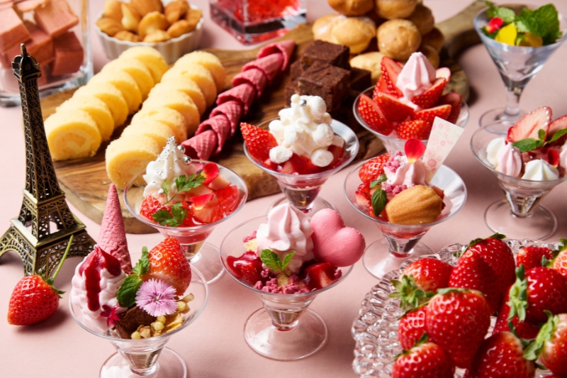 いちごスイーツとストロベリーパルフェ工房