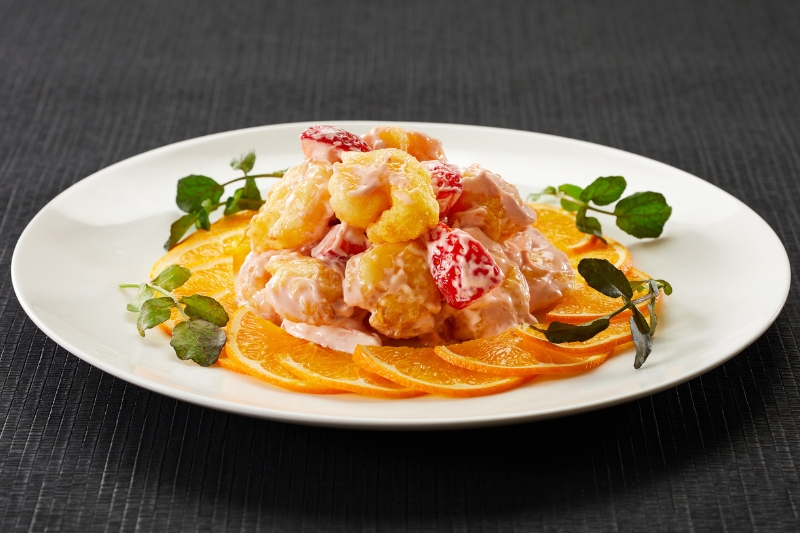 いちご香るエビマヨ