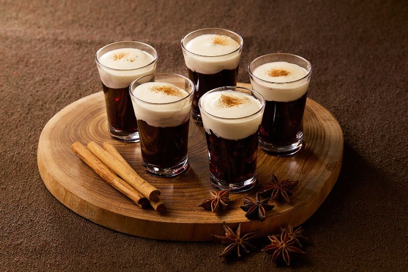 グリューワインゼリー スパイスバニラクリーム