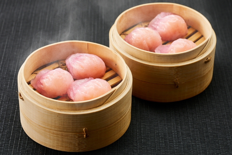 いちご色の点心