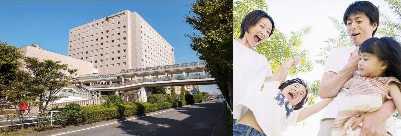 近隣に3つのショッピングモール。温泉施設も。