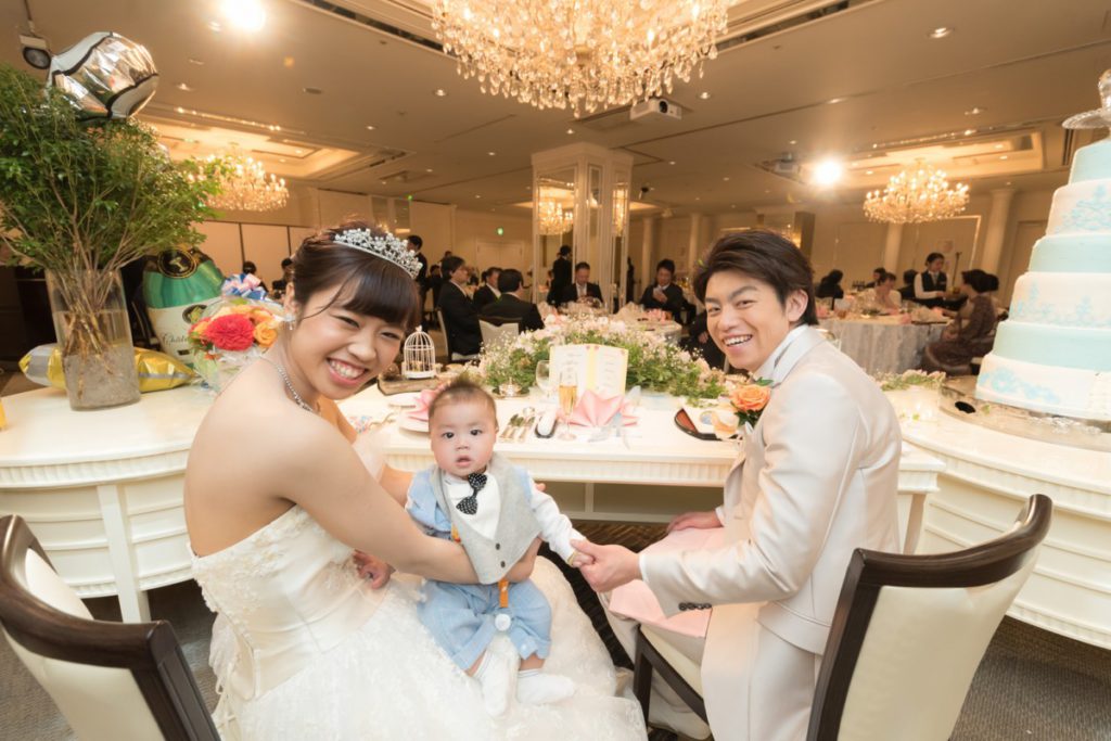 パパママ婚☆全員参加イベントやサプライズで、笑顔と涙の結婚式